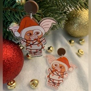 ❤️Gizmo Christmas earrings
